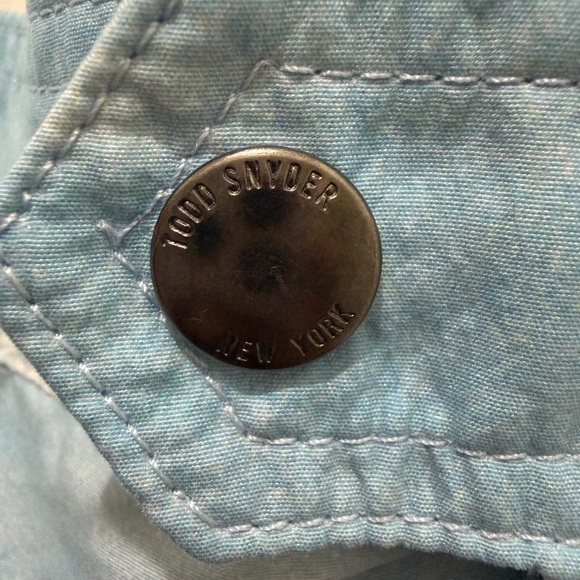 Todd Snyder x John Derian Harbor 7" "Riviera" swim shorts
 (MSRP $248) - Picture 4 of 6